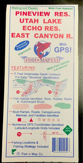 Pineview Reservoir, Utah Lake, East Canyon Reservoir, Echo Reservoir. (FM-06)